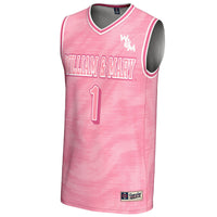 #1 William & Mary Tribe GameDay Greats Lightweight Basketball Fashion Jersey - Pink