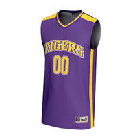 LSU Tigers GameDay Greats NIL Pick-A-Player Lightweight Collegiate Basketball Fashion Jersey - Purple