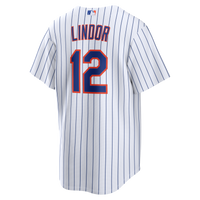New York Mets Francisco Lindor Nike White Home Replica Jersey