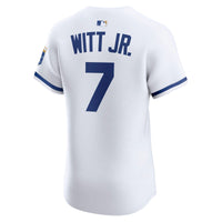 Kansas City Royals Bobby Witt Jr. Nike White Home Elite Player Jersey