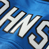 Detroit Lions Calvin Johnson Mitchell & Ness Blue Big & Tall 2007 Legacy Retired Player Jersey