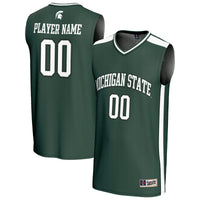 Michigan State Spartans GameDay Greats NIL Pick-A-Player Lightweight Basketball Fashion Jersey - Green