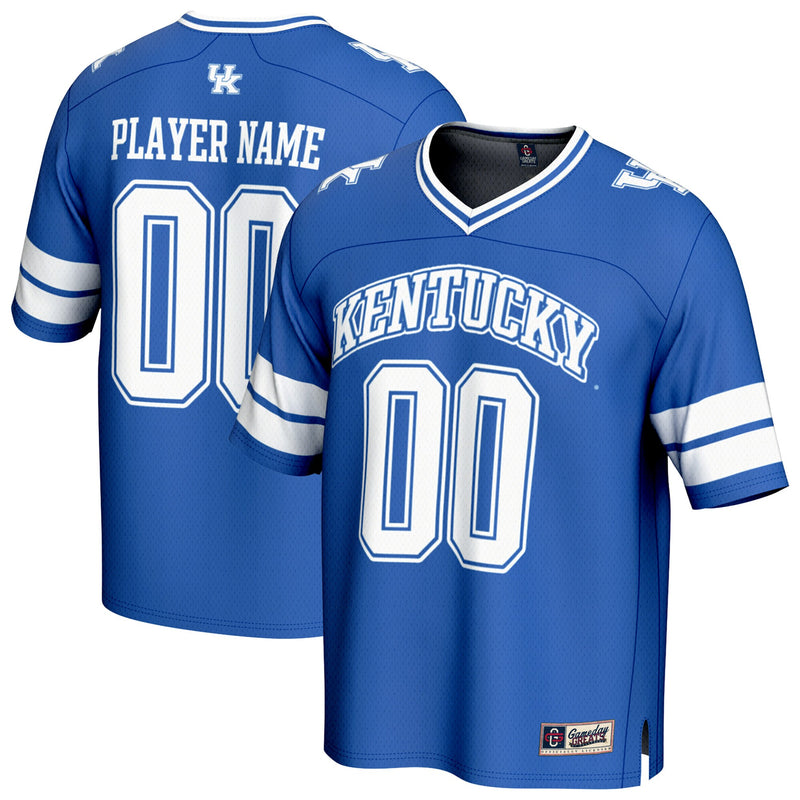 Kentucky Wildcats GameDay Greats NIL Pick-A-Player Football Fashion Jersey - Royal