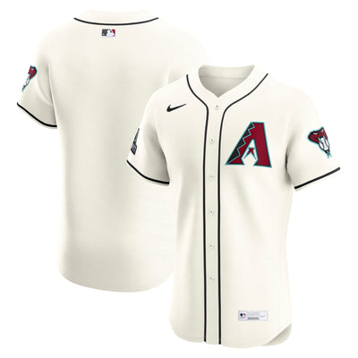 Arizona Diamondbacks Nike Cream Home Elite Jersey
