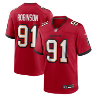 Tampa Bay Buccaneers A'Shawn Robinson Nike Red Team Game Jersey