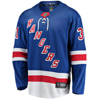 New York Rangers Igor Shesterkin Fanatics Blue Home Breakaway Player Jersey