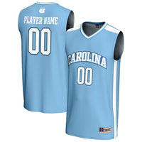 North Carolina Tar Heels GameDay Greats NIL Pick-A-Player Lightweight Basketball Fashion Jersey - Light Blue