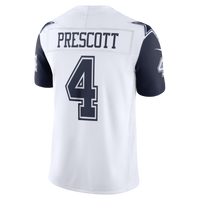 Dallas Cowboys Dak Prescott Nike White Alternate Vapor F.U.S.E. Stitched Limited Jersey