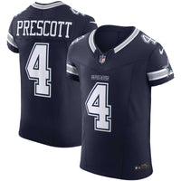Dallas Cowboys Dak Prescott Nike Navy Team Vapor F.U.S.E. Elite Jersey