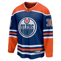 Edmonton Oilers Calvin Pickard Fanatics Royal Home Premier Breakaway Player Jersey