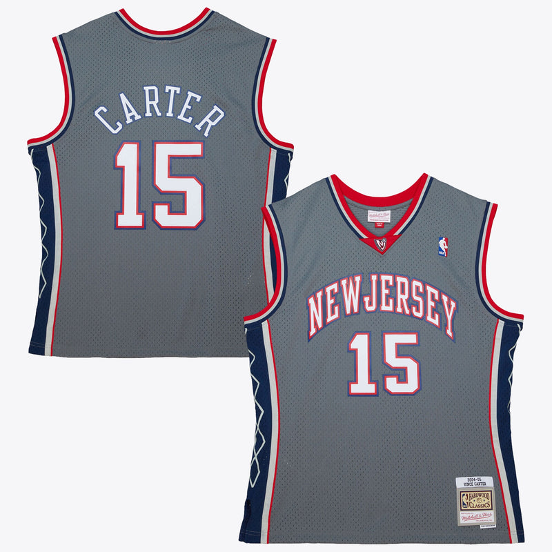 New Jersey Nets Mitchell & Ness Vince Carter 2004 Alternate Authentic Jersey - Grey