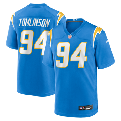 Los Angeles Chargers Dalvin Tomlinson Nike Powder Blue Team Game Jersey