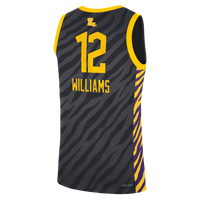 Nike Mikaylah Williams Anthracite LSU Tigers Replica Basketball Jersey