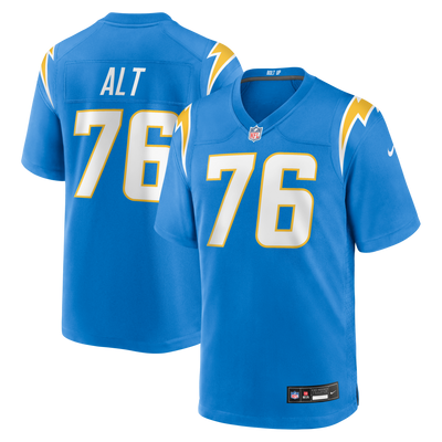 Los Angeles Chargers Joe Alt Nike Powder Blue Player Game Jersey