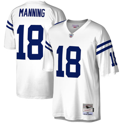 Indianapolis Colts Peyton Manning Mitchell & Ness White Legacy Replica Jersey