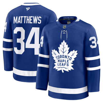 Toronto Maple Leafs Auston Matthews Fanatics Blue Home Premium Jersey
