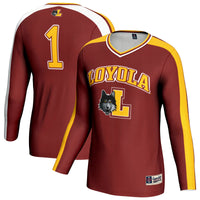 Loyola Chicago Ramblers GameDay Greats #1 Lightweight Volleyball Fashion Jersey - Maroon