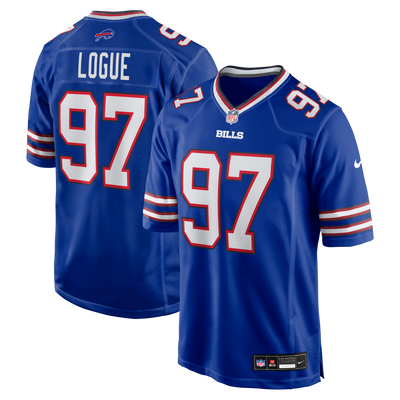 Buffalo Bills Zion Logue Nike Royal Team Game Jersey