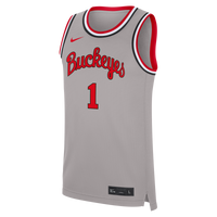 #1 Ohio State Buckeyes Nike Alternate Replica Basketball Jersey - Gray