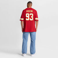 Kansas City Chiefs Zacch Pickens Nike Red Team Game Jersey