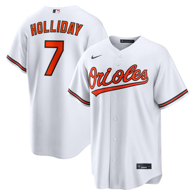 Baltimore Orioles Jackson Holliday Nike White Home Replica Jersey