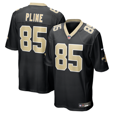 New Orleans Saints Mason Pline Nike Black Team Game Jersey