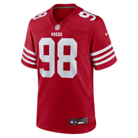 San Francisco 49ers Mykel Williams Nike Scarlet Team Game Jersey