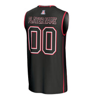 Arizona Wildcats GameDay Greats NIL Pick-A-Player Lightweight Basketball Fashion Jersey - Black