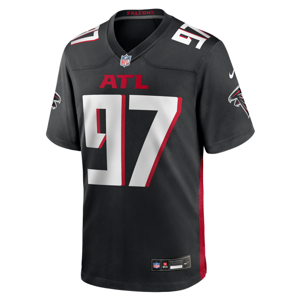 Atlanta Falcons Grady Jarrett Nike Black Game Player Jersey