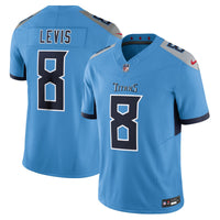 Tennessee Titans Will Levis Nike Light Blue Alternate Vapor F.U.S.E. Limited Jersey