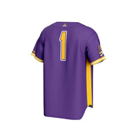 #1 ECU Pirates GameDay Greats Lightweight Baseball Jersey - Purple