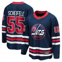 Winnipeg Jets Mark Scheifele Fanatics Navy Breakaway Jersey