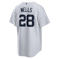 New York Yankees Austin Wells Nike White Home Replica Jersey