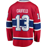 Montreal Canadiens Cole Caufield Fanatics Red Home Premier Breakaway Player Jersey