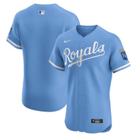 Kansas City Royals Nike Light Blue Alternate Elite Jersey