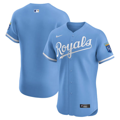 Kansas City Royals Nike Light Blue Alternate Elite Jersey