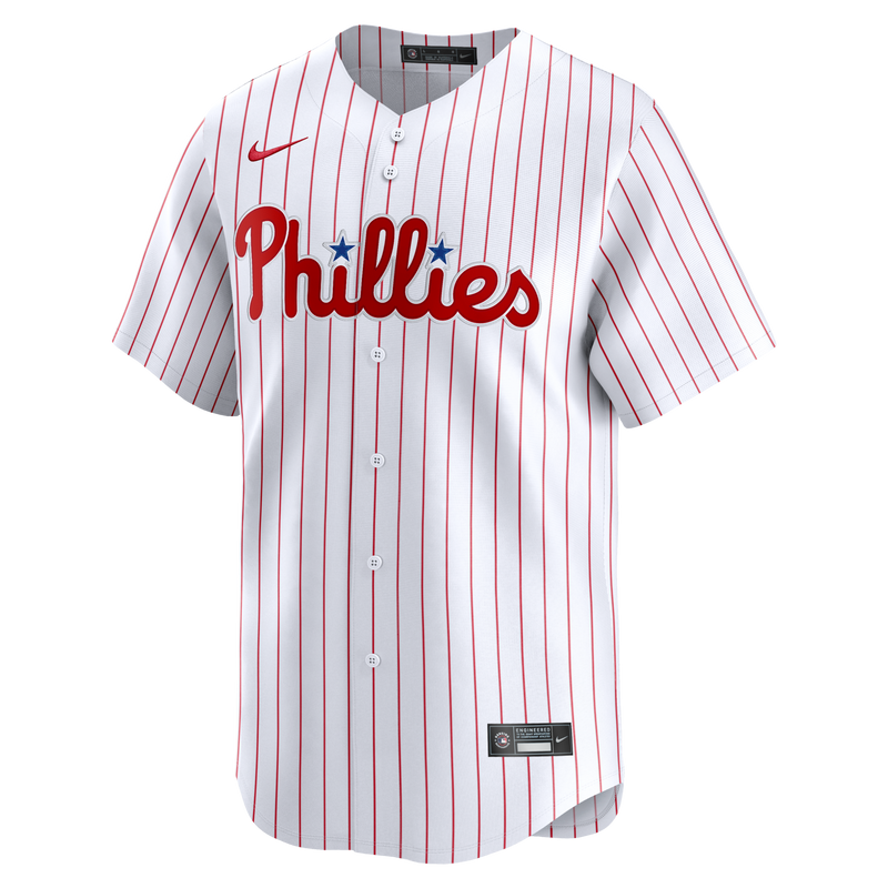 Philadelphia Phillies Nike White Home Limited Jersey