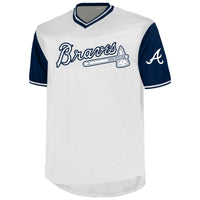 Atlanta Braves Ronald Acuña Jr. Profile White Big & Tall Name & Number Jersey