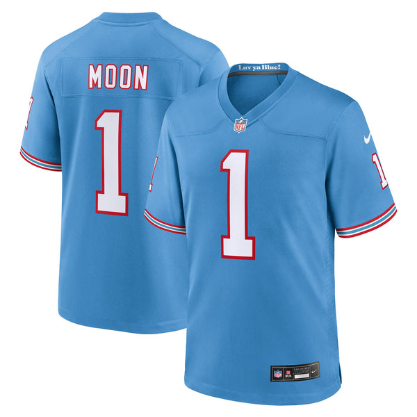 Tennessee Titans Warren Moon Nike Light Blue Retired Player Alternate Game Jersey