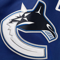 Vancouver Canucks Fanatics Blue Home Premium Custom Jersey