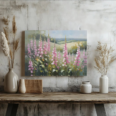 Wildflower Meadow Printable Wall Art | Digital Download | Horizontal Printable Home Decor
