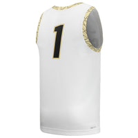 Nike #1 White Colorado Buffaloes Replica Basketball Jersey