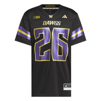 #26 Washington Huskies adidas Unleash the Dawgs Premier Strategy Jersey - Black