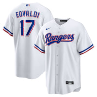 Texas Rangers Nathan Eovaldi Nike White Home Replica Player Jersey