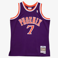 Phoenix Suns Mitchell & Ness Kevin Johnson 1989 Dark Authentic Jersey - Purple