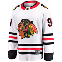 Chicago Blackhawks Connor Bedard Fanatics White Away Breakaway Player Jersey