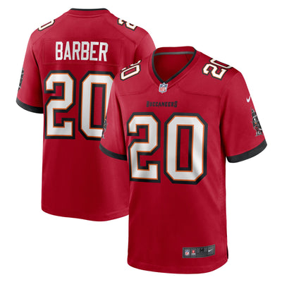 Tampa Bay Buccaneers Ronde Barber Nike Red Retired Player Game Jersey