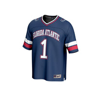 #1 Florida Atlantic Owls GameDay Greats Lightweight Football Jersey - Navy