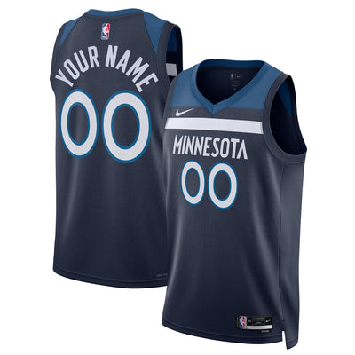 Minnesota Timberwolves Nike Icon Swingman Jersey - Custom