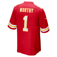 Kansas City Chiefs Xavier Worthy Nike Red Player Game Jersey
